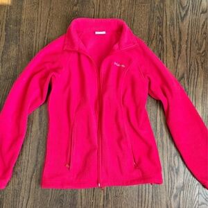 Columbia Vibrant Pink Fleece Jacket Youth